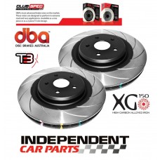 DBA T3 4000 SERIES CLUB SPEC FRONT SLOTTED DISCS suit HSV VE CLUBSPORT, R8, MALOO, GRANGE & SENATOR LS2 LS3 V8 365mm